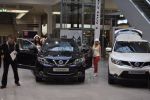 rok 2014- Výstava vozidiel Nissan Qashqai